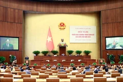 Hội nghị triển khai Chương trình giám sát năm 2024. (Ảnh: Doãn Tấn/TTXVN)