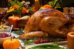 Một bữa tiệc Giáng sinh kiểu Anh. (Nguồn: The Rub BBQ)