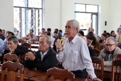 Cử tri Quảng Nam. (Ảnh minh họa: Trần Tĩnh/TTXVN)