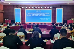 Quang cảnh Hội đàm. (Ảnh: Hương Thu/TTXVN)