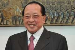 Phó Thủ tướng kiêm Bộ trưởng Ngoại giao Campuchia Hor Namhong. (Nguồn: THX/TTXVN)