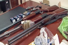 Bắt giữ đối tượng tàng trữ nhiều vật liệu để sản xuất vũ khí