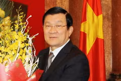 Chủ tịch nước Trương Tấn Sang. (Ảnh: Nguyễn Khang/TTXVN)