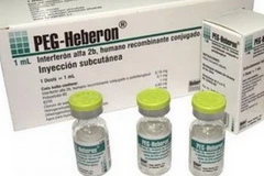 Thuốc điều trị viêm gan C PEG-Heberon của Cuba. (Nguồn: ain.cu)