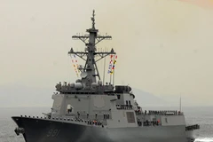 Nổ đạn pháo trên chiến hạm Hàn Quốc khiến 1 binh sỹ bị thương