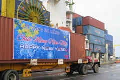 Cảng Đà Nẵng đón container hàng đầu tiên trong Năm mới 2015