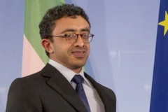 Ngoại trưởng UAE Sheikh Abdullah bin Zayed al Nahyan. (Nguồn: AFP/TTXVN)