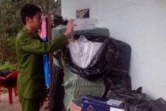 Công an Quảng Trị bắt giữ hàng lậu tuồn qua biên giới Việt-Lào