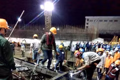 Chuẩn bị tiến hành giám định nguyên nhân sập giàn giáo tại Vũng Áng