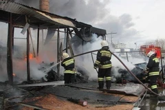 Không có người Việt nào thiệt mạng trong vụ cháy chợ ở Nga