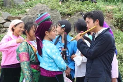 [Photo] Độc đáo phiên chợ Tết của đồng bào dân tộc vùng cao Hà Giang