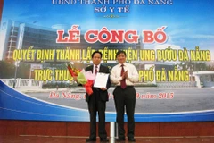 Công bố quyết định thành lập Bệnh viện Ung bướu Đà Nẵng 