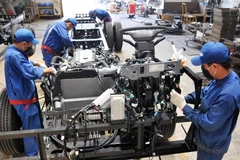 Nội-ngoại thất ôtô là một trong những lĩnh vực doanh nghiệp Séc quan tâm. (Ảnh: An Hiếu/TTXVN)