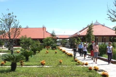 Khu lưu niệm Cố Thủ tướng Phạm Văn Đồng tại xã Đức Tân, huyện Mộ Đức. (Ảnh: Hà Thái/TTXVN)