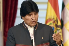 Tổng thống Bolivia Evo Morales. (Nguồn: AFP/TTXVN)