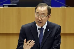 Tổng Thư ký Liên hợp quốc Ban Ki-moon. (Nguồn: AFP/TTXVN)