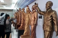 TP HCM: Đổ mẻ đồng đầu tiên đúc Tượng đài Chủ tịch Hồ Chí Minh