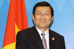 Chủ tịch nước Trương Tấn Sang. (Ảnh: Nguyễn Khang/TTXVN)