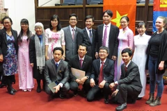 Các học viên Việt Nam tham gia khóa đào tạo tại New Zealand về nông nghiệp.(Nguồn: ĐSQ Việt Nam tại New Zealand)