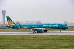 Máy bay của hãng hàng không Vietnam Airlines. (Ảnh: CTV Anh Tuấn)