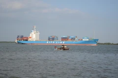 Vinalines và các doanh nghiệp vận tải biển tiếp tục duy trì vị thế chủ đạo trên thị trường vận tải biển nội địa. (Ảnh: Việt Hùng/Vietnam+)