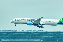 Dự kiến đến cuối năm 2020, Bamboo Airways sẽ khai thác 50 máy bay, với 12 trong số đó là Boeing 787-9. (Ảnh: CTV/Vietnam+)