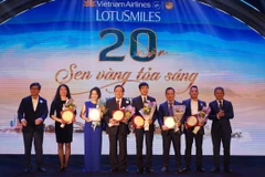 Các hội viên Bông Sen Vàng tiêu biểu được vinh danh tại sự kiện. (Ảnh: CTV/Vietnam)