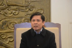 Bộ trưởng Bộ Giao thông Vận tải Nguyễn Văn Thể. (Ảnh: Việt Hùng/Vietnam+)