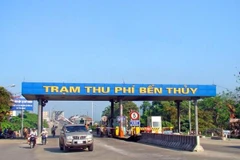 Trạm thu phí cầu Bến Thủy. (Ảnh: Cienco 4)
