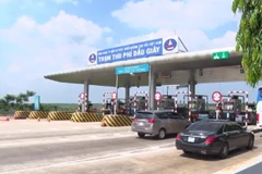 Trạm thu phí Dầu Giây (Nguồn: TTXVN)