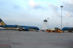Máy bay của Vietnam Airlines thời gian gần đây liên tiếp gặp sự cố về lốp. (Ảnh: Việt Hùng/Vietnam+)
