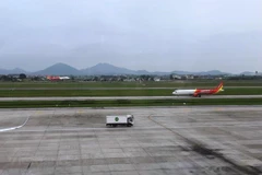 Máy bay của hãng hàng không Vietjet Air cất hạ cánh. (Ảnh: Việt Hùng/Vietnam+)