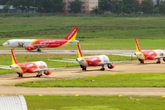 Hãng hàng không Vietjet có tổng doanh thu đạt 52.400 tỷ đồng năm 2018. (Ảnh: VJ)