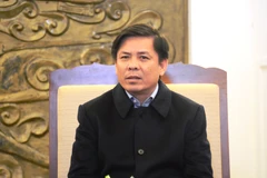 Bộ trưởng Bộ Giao thông Vận tải Nguyễn Văn Thể. (Ảnh: Việt Hùng/Vietnam+)