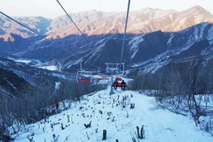 Trung Quốc tham gia dự án xây khu trượt tuyết ở Triều Tiên