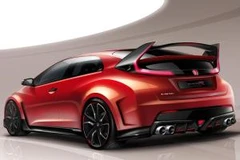 Phác thảo của mẫu Civic Type R concept. (Nguồn: Honda)