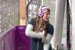 Video VĐV nổi tiếng ở Olympic Sochi nhờ... nhảy đẹp