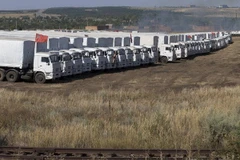 Ukraine không công nhận đoàn xe của Nga là hàng cứu trợ nhân đạo