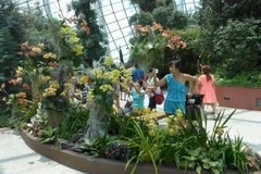 [Photo] Các tác phẩm ấn tượng, đầy màu sắc ở lễ hội vườn và hoa