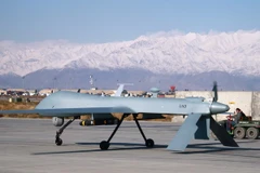 Một chiếc máy bay không người lái của Mỹ tại căn cứ không quân Bagram ở Afghanistan ngày 27/11/2009. (Nguồn: AFP/TTXVN)