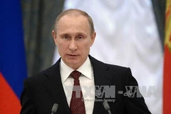 Tổng thống Nga Vladimir Putin. (Nguồn: AFP/ TTXVN)