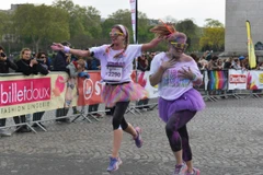 [Photo] Cuộc thi chạy màu sắc cực kỳ độc đáo tại Pháp