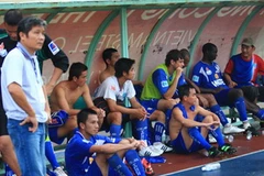 Thi đấu không hiệu quả, đội bóng Thành phố Hồ Chí Minh đang "đội sổ" trên bảng xếp hạng sau 13 vòng đấu giải hạng Nhất 2010. (Ảnh minh họa. Nguồn: internet).