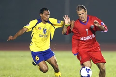 Huỳnh Kesley Alves đã góp công lớn trong thành công của câu lạc bộ bóng đá Becamex Bình Dương. (Ảnh: Quang Nhựt)