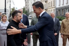Tổng thư ký NATO Mark Rutte và Tổng thống Zelensky. (Ảnh: NATO)