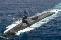 Lầu Năm Góc ngày 11/8 cho biết Bộ trưởng Quốc phòng Mỹ Lloyd Austin đã ra lệnh triển khai tàu ngầm mang tên lửa dẫn đường tới Trung Đông, trong bối cảnh khu vực này đứng trước nguy cơ xảy ra các cuộc tấn công trả đũa nhằm vào Israel sau vụ thủ lĩnh chính trị của phong trào Hồi giáo Hamas và thành viên cấp cao lực lượng Hezbollah bị sát hại. (Ảnh: Reuters/TTXVN)