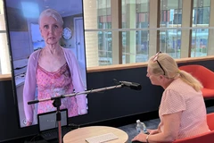 “Người bạn ảo” Viv" trò chuyện. (Nguồn: UNSW)