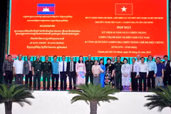 Quang cảnh tại lễ kỷ niệm. (Ảnh: Xuân Khu/TTXVN)
