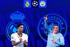 Real sẽ đối đầu Man City ở tứ kết. (Nguồn: X)
