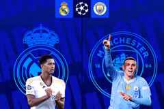 Real sẽ đối đầu Man City ở tứ kết. (Nguồn: X)